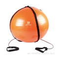 Bola de ejercicio de yoga premium personalizada de 95 cm con base